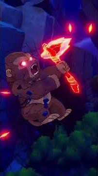 Baby Godzilla vs baby Demon￼ Kong-made my s3y animations-ep 9- #viral? #newvif