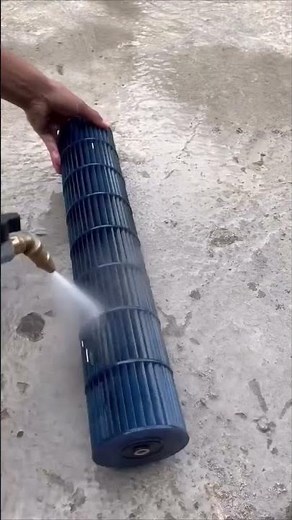 Split AC Indoor Unit Fan Blower Washing 💦❄️ | Deep Cleaning Step-by-Step ✅”