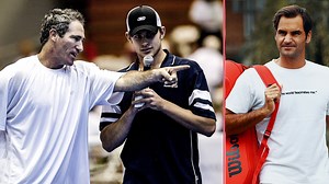 Andy Roddick's ex-coach Brad Gilbert says the American was 'as good as' Roger Federer in the 2004 Wimbledon final but was 'unlucky'
