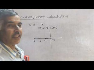 Class 17:Rootlocus Breakaway point calculatiion