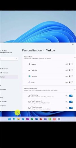 Customize your Windows 11 taskbar like a pro! 🚀 #Windows11 #WindowsTips #Taskbar #PCTips