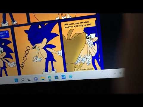 Sonic’s illness Comic Dub