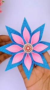 618K views · 6.7K reactions | Beautiful Christmas Snowflake With Glitter Foam SheetHanmade Christmas Ornaments #shorts #reelsvideo #christmas #ChristmasDecor #diy #crafts | Creative Art & Craft Ideas | Facebook