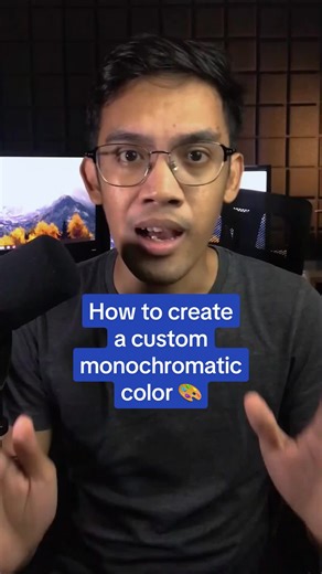 Paano Gumawa ng Custom Monochromatic na Kulay 🎨