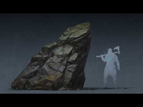 Painting Rough & Gritty Rocks - Concept Art