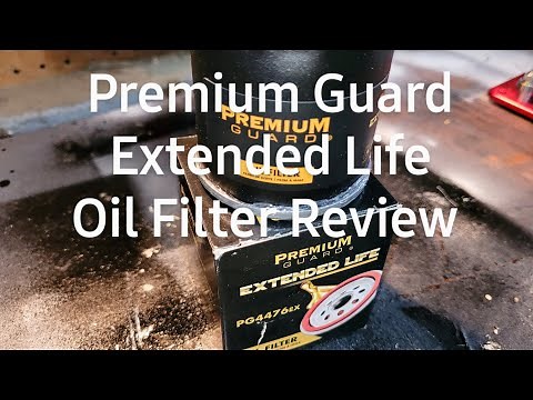 Premium Guard Extended Life oil filter Review
