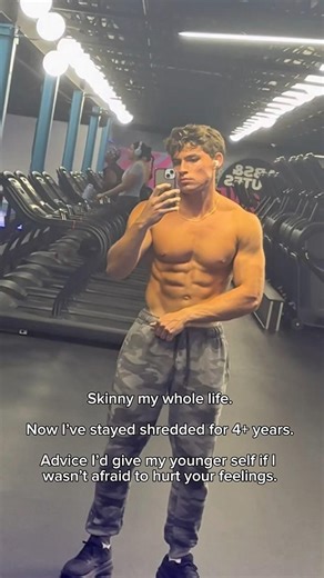 Your not skinny because of genetics, your skinny because you don’t train enough