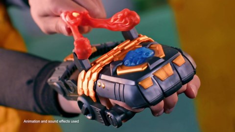 Heroes of Goo Jit Zu Meteor Madness Goo-Slingers, Stretch & Launch Your Figures Into Battle for Some Rapid Battle-Blast Action, Goo-Slingers 5 Pack, Cosmic Metallic Goo-Slingers
