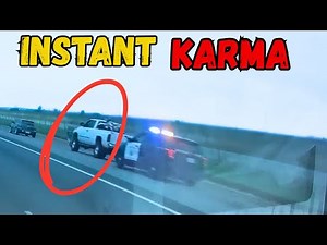 INSTANT KARMA AT BEST | Drivers busted by cops for speed, Brake Checks, Bad Driving| Instant justice