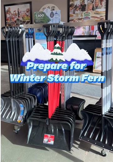 Winter Storm Fern is on the way, but Hartville Hardware is here to save the day!💪🌨️ Snow shovels, blowers, salt, heaters, and more; Fern doesn't stand a chance against what we are bringing to battle. Grab your gear, stock up for the season, and get ready before the flakes start flying.❄️Hurry in to our Hartville or Middlefield location today!