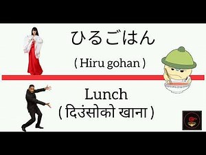 Learn Japanese | Minna No Nihongo Lesson 6 Vocabulary