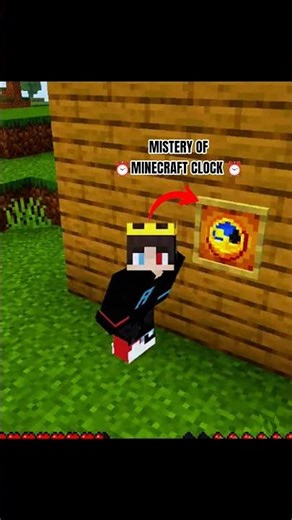 A Mistery Of Minecraft Clock ⏰ ... #minecraft #shorts #viral