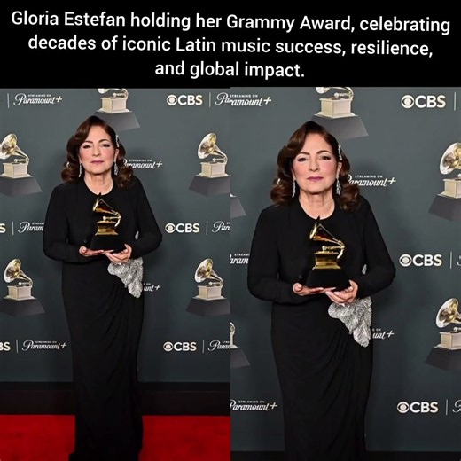 Gloria Estefan's Historic Grammy Glory 🏆✨#GloriaEstefan #Grammys #LatinMusic #shorts