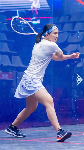 🎙️ “Brilliant, terrific rally!” Excellent squash from @simmi_chan 🤩 #squashtv | SQUASH.TV
