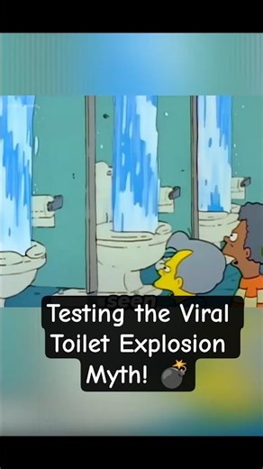 Testing the Viral Toilet Explosion Myth! 💣 #shorts