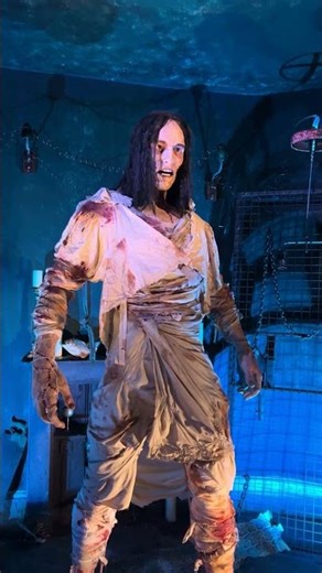 The creature at Mary Shelley’s House of Frankenstein in Bath, UK 🖤