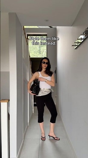 How to style capris for summer 🖤