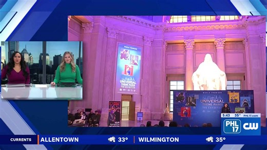 The world premiere of Universal Theme Parks: The Exhibition opens in Philadelphia