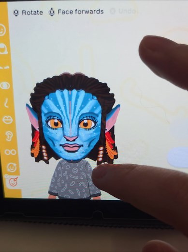 Tomodachi Life Mii Customization: Neytiri Avatar