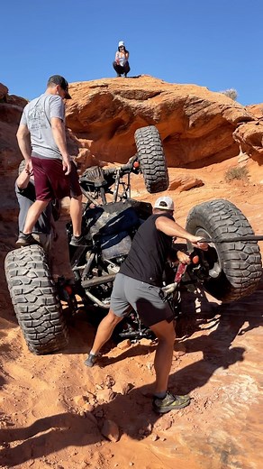 @yeetlaboratory doing Yeet Yeet stuff 🥳 hey at least it’s day 2. You never want to roll on the first day! #FlexRocksRollovers #BFGoodrichTires #BuiltOnBFG #HPTuners #4WP #SmittyBilt #TomWoodsDriveshafts #RCVPerformance #PowerTank #FlyOffroad #KCHiLites #Factor55 #JeepsterMcJeepFace #RockCrawler #RockKrawler #RockCrawing #Offroad #offroading #JeepLife #Jeepster #axeloffroad | Flex, Rocks & Rollovers