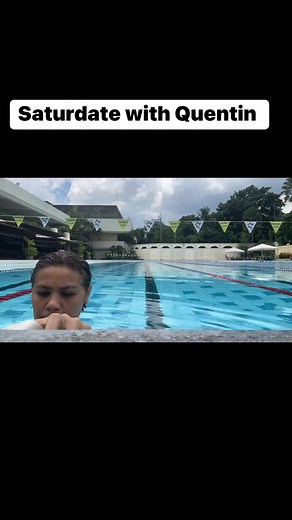 Exercise date with Quentin. He doesn’t want at first because it’s a Saturday. It’s not part of his routine. I told him, this might be your new Saturday morning activity. | Candy Pangilinan