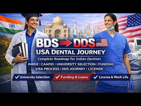 Indian BDS to American Dentist | Complete Roadmap | Dr Prabha & Dr Shivangni | DDS Journey