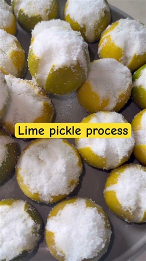 Lime Pickle Process