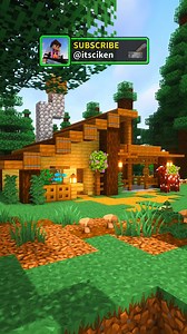 Minecraft Taiga House 🏠 #reels #minecraft #minecraftbuilds #minecrafttutorial | Itsciken