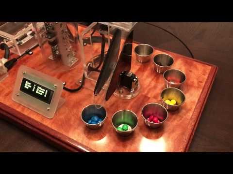 Anti-Entropy Machine. M&M color sorter