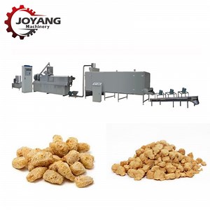 [Hot Item] Textured Soy Protein Plant Soy Meat Chunks Flakes Nuggets Mince Processing Line
