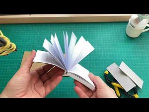 Blocco notes | DIY cartonnage | no music ASMR