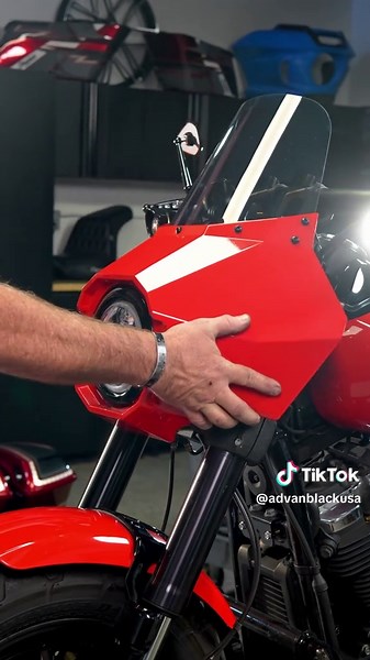 Upgrade Your Harley with Advanblack Color-Matched HEX Fairings