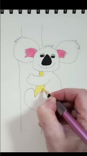 How To Draw A Koala Bear!