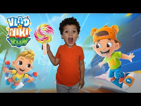 Vlad and Niki Run new game for kids