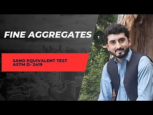 Sand Equivalent Test | ASTM D-2419 |