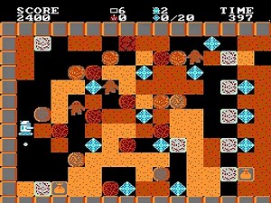 Crystal Mines online multiplayer - nes