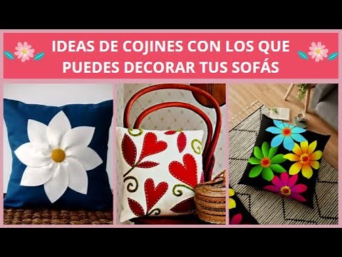 12 Ideas De Cojines Hermosos Con Los Que Puedes Decorar Tus Sofás