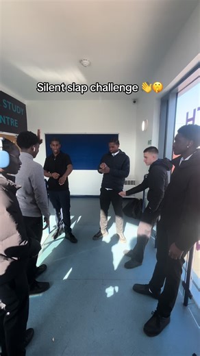 Silent Slap Challenge with Friends: Fun and Laughter