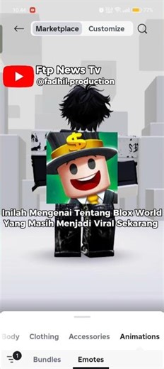 About Blox World | Ftp News Tv✨ #viralshorts