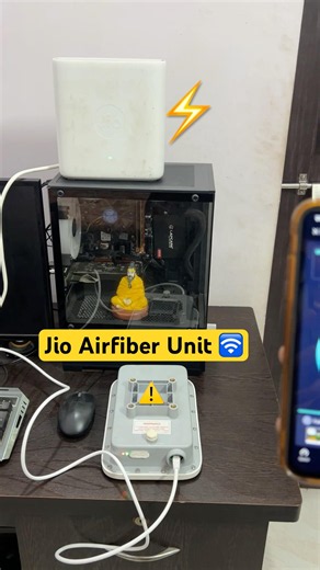 Jio airfiber wifi hotspot device #Jio