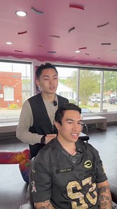 30K views · 890 reactions | Simple combover Homie called out his brother  Hegot a combover with a mid fade and a hard part. Sim | Nguyensteadycutting | Facebook