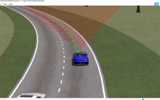 CarSim与Simulink联合仿真，实时检测，动态规划路径，实现超车换道，基于mpc，模型预测控制实现