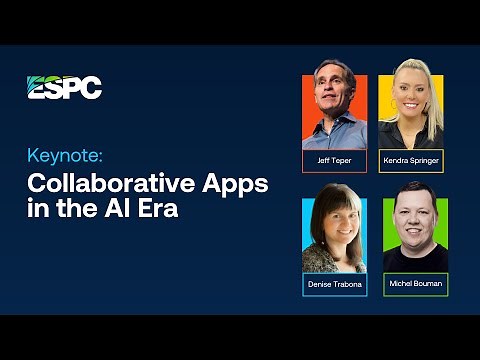 ESPC24 Keynote - Jeff Teper - Collaborative Apps in the AI Era