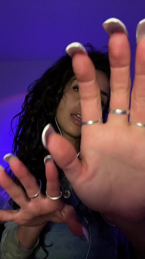 Relaxing ASMR Hand Movements and Affirmations Video