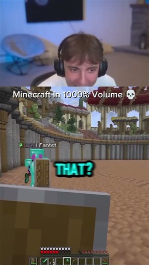 Minecraft At 1000% Volume...