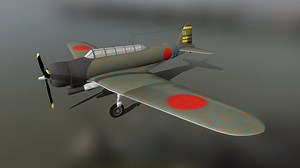 Nakajima B5N "Kate" - Download Free 3D model by helijah