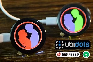 DIY Smart Bracelet for Couples - Stay Connected with IoT