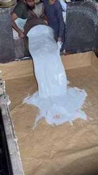 How White Foam Is Made | Satisfying Factory Manufacturing Process😱 #foam #technology