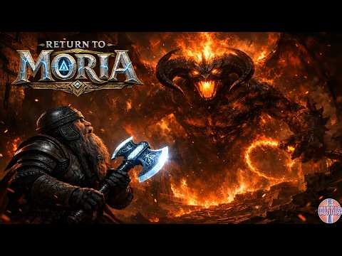 🔴 LIVE We Went TOO DEEP in Moria… 😱 | ⚒️ DWARF SURVIVAL ⚒️ EP2 #letsplay #gaming #funny #gameplay