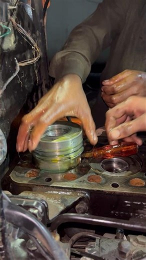 cylinder engine piston fitting #shortsfeed #fblifestyle #engine #reels #mechanic